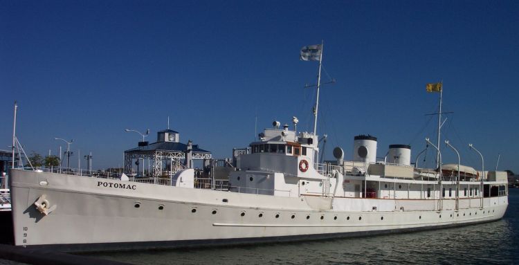 USS Potomac at Oakland, CA