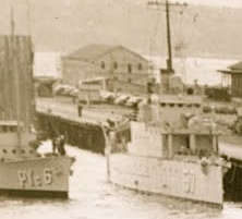 USS Amber, Seattle Navy Pier Oct 1941