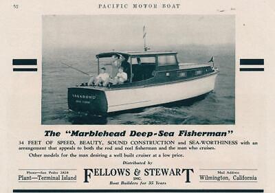 Fellows & Stewart 1932 ad