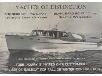 1947 Blanchard Ad, Pacific Motor Boat Magazine