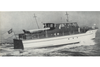 The freshly christened COPRO III cruising Puget Sound (c. Summer 1957).