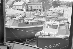 Picket Boats on shore