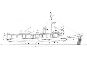 classic fantail yachts for sale