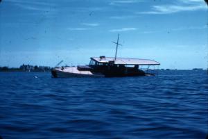 Spindrift II, sunk in 1961
