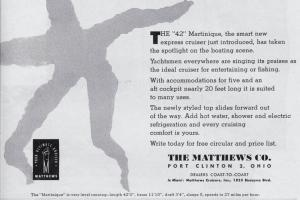 1956 Matthews Martinique brochure