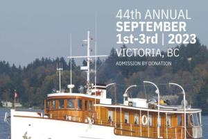 Victoria Classic Boat Festival poster for 2023